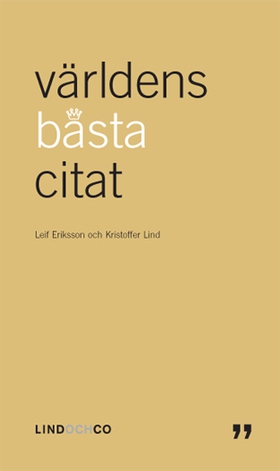 Världens bästa citat (e-bok) av Leif Eriksson (