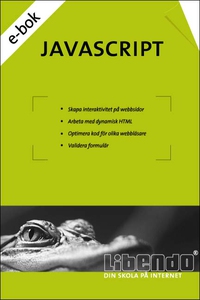 JavaScript (e-bok) av Libendo Education, Liben