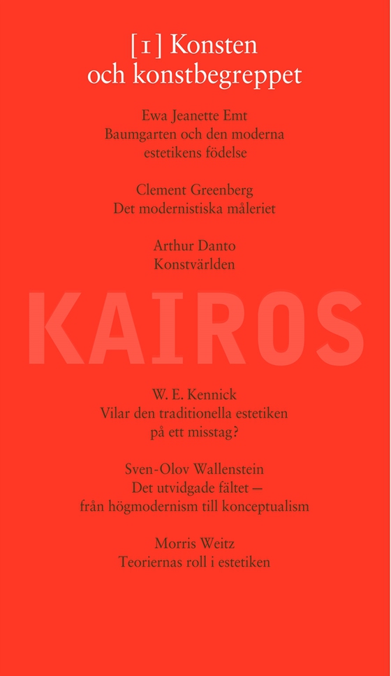 Konsten och konstbegreppet