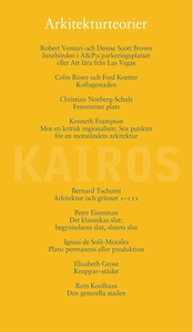 Arkitekturteorier (e-bok) av Skriftserien Kairo