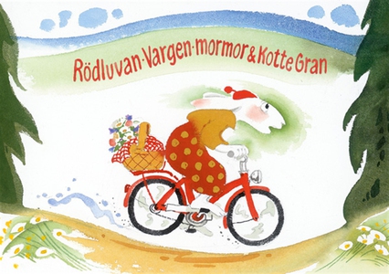 Rödluvan, vargen, mormor och Kotte Gran (bild-e
