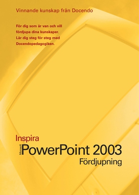 Microsoft PowerPoint 2003 Fördjupning (e-bok) a