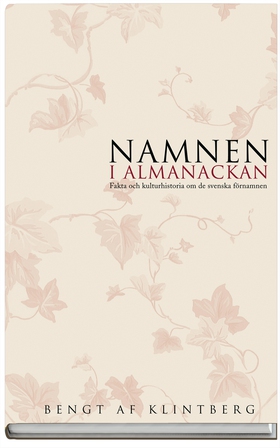 Namnen i almanackan (e-bok) av Bengt af Klintbe