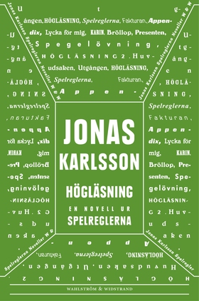 Högläsning: En novell ur Spelreglerna (e-bok) a