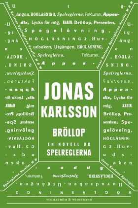 Bröllop: En novell ur Spelreglerna (e-bok) av J