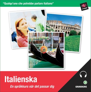 Italiensk språkkurs - Grundkurs (ljudbok) av E