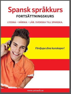 Spansk språkkurs fortsättningskurs (ljudbok) av