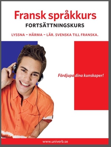 Fransk språkkurs fortsättningskurs (ljudbok) av