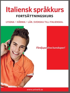 Italiensk språkkurs fortsättningskurs (ljudbok)