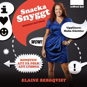 Snacka snyggt (ljudbok) av Elaine Bergqvist, El