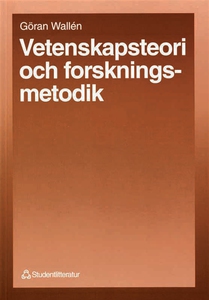 Vetenskapsteori och forskningsmetodik (e-bok) a