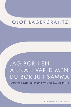 Jag bor i en annan värld men du bor ju i samma
