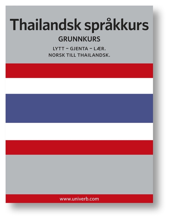 Thailandsk språkkurs