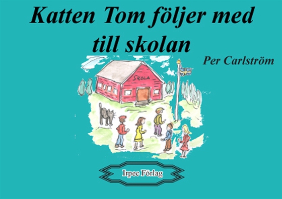 Katten Tom följer med till skolan