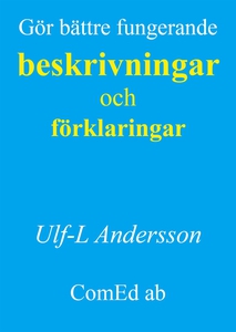 Gör bättre fungerande beskrivningar och förklar