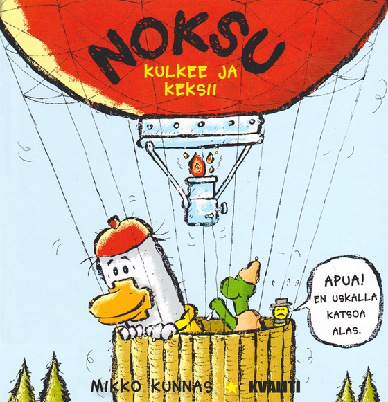 Noksu kulkee ja keksii