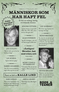 Människor som har haft fel (e-bok) av Kalle Lin