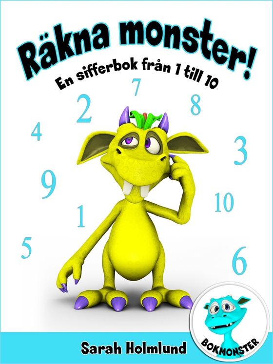 Räkna monster! En sifferbok från 1 till 10
