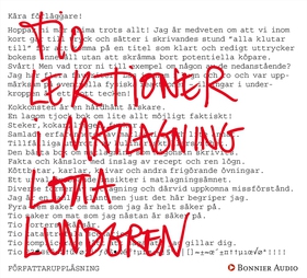 Tio lektioner i matlagning (ljudbok) av Lotta L