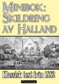 Minibok: Skildring av Halland 1882