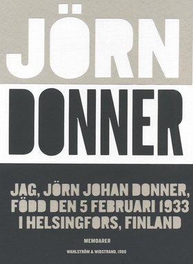 Jag, Jörn Johan Donner, född den 5 februari 193