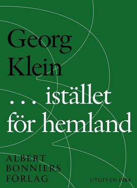 ... i stället för hemland (e-bok) av Georg Klei