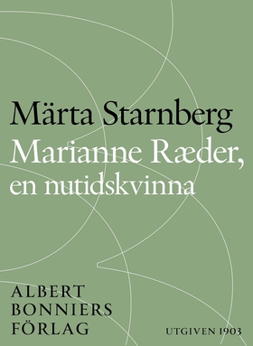 Marianne Ræder, en nutidskvinna (e-bok) av