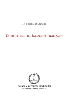 Kommentar till Johannes-prologen (e-bok) av 