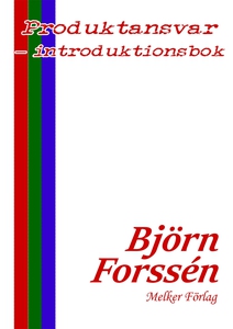 Produktansvar - introduktionsbok (e-bok) av Bjö