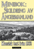 Skildring av Ångermanland - Minibok med klassisk text från 1882