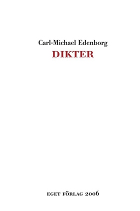 Dikter (e-bok) av Carl-Michael Edenborg