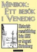 Ett besök i Venedig år 1888 – Minibok med reseskildring