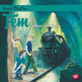 Fem stoppar spöktåget (ljudbok) av Enid Blyton