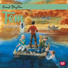 Fem på fotvandring (ljudbok) av Enid Blyton