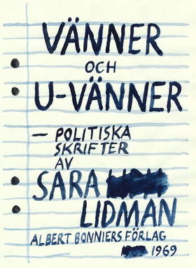 Vänner och u-vänner : politiska skrifter (e-bok