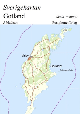 Sverigekartan, Gotland (e-bok) av J Madison