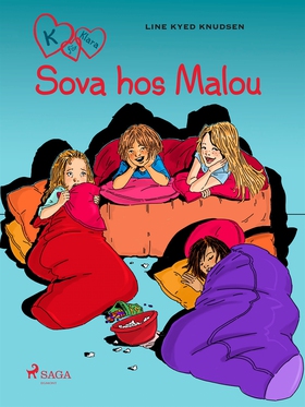 K för Klara 4 - Sova hos Malou (e-bok) av Line 