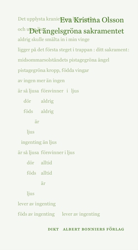 Det ängelsgröna sakramentet (e-bok) av Eva Kris
