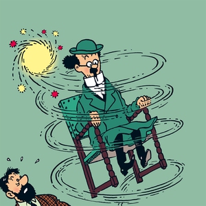 De sju kristallkulorna (ljudbok) av Hergé, Her