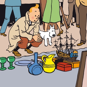 Enhörningens hemlighet (ljudbok) av Hergé, Her