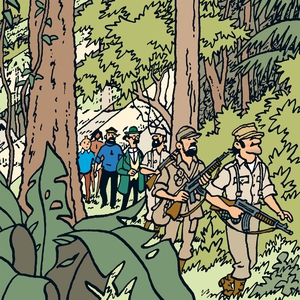 Tintin hos gerillan (ljudbok) av Hergé, Hergé