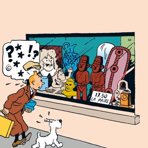 Det sönderslagna örat (ljudbok) av Hergé, Herg