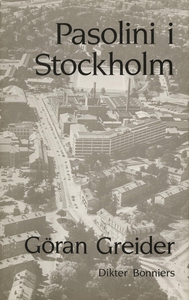 Pasolini i Stockholm : Dikter (e-bok) av Göran