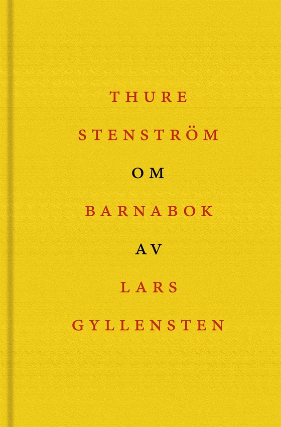 Om Barnabok av Lars Gyllensten