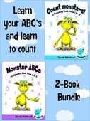 Learn your ABC's and learn to count - 2-Book Bundle