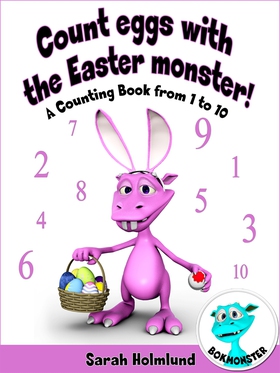Count eggs with the Easter monster! A Counting 