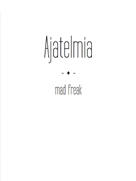 Ajatelmia (e-bok) av Mad Freak