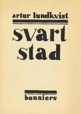 Svart stad : dikter (e-bok) av Artur Lundkvist