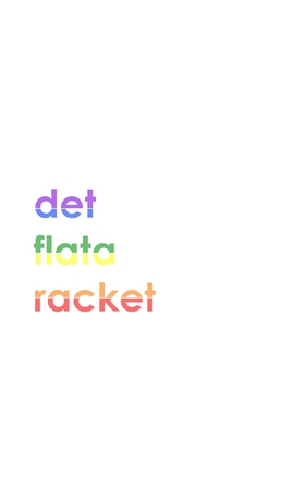 Det flata racket 1.0 (e-bok) av Sam Skogh