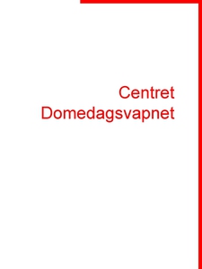 Centret Domedagsvapnet (e-bok) av Tero Hollanti